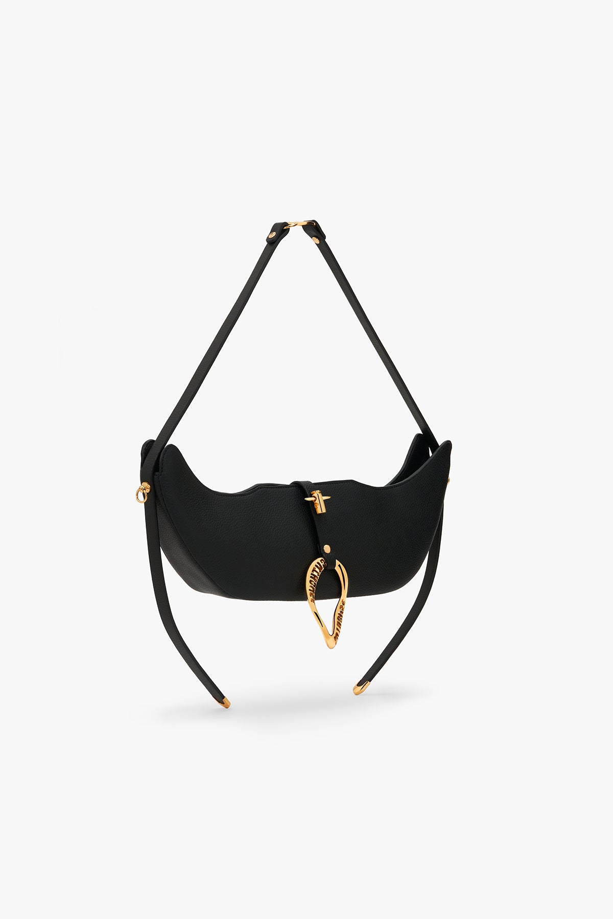Outhouse The Boss Swing in Raven Black indian designer wear online shopping melange singapore 