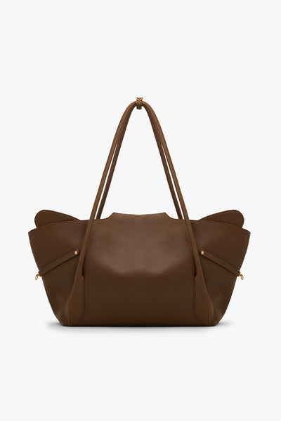 Outhouse The Boss Tote in Mocha Brown indian designer wear online shopping melange singapore 