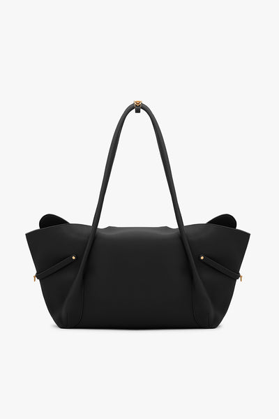 Outhouse The Boss Tote in Raven Black indian designer wear online shopping melange singapore 