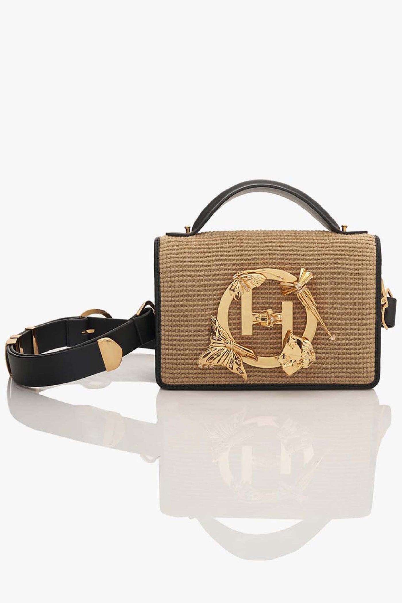 Outhouse The Midi Disco In Jute accessories online shopping melange singapore indian designer wear