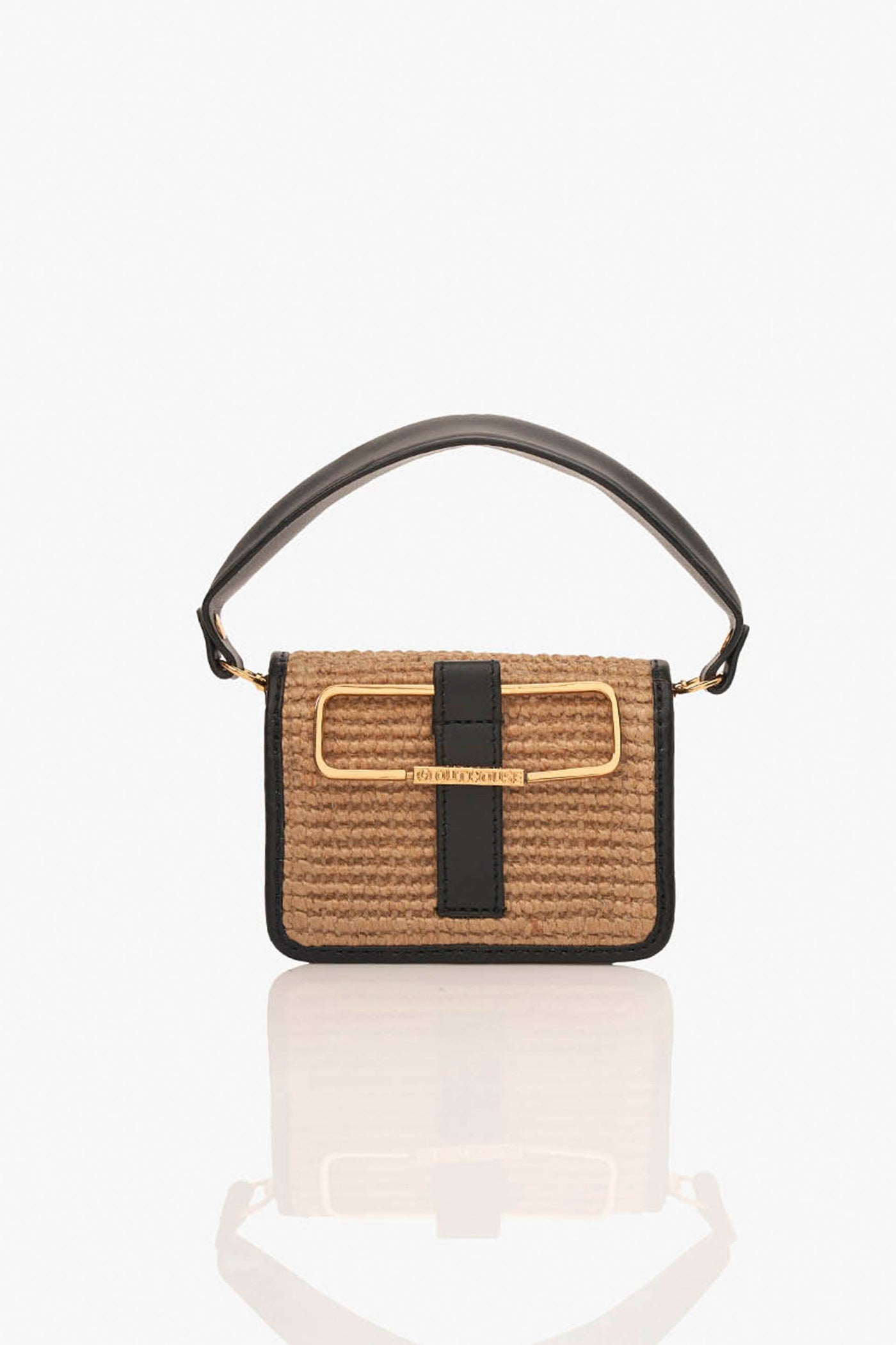 Outhouse The Oh V Furbie In Jute accessories online shopping melange singapore indian designer wear