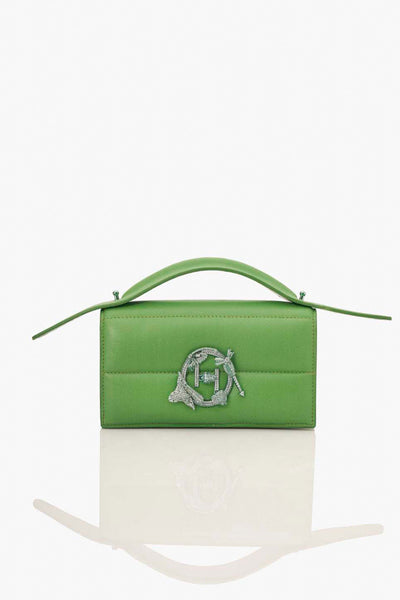 Outhouse The Oh V Paparazzi In Lime accessories online shopping melange singapore indian designer wear