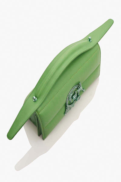 Outhouse The Oh V Paparazzi In Lime accessories online shopping melange singapore indian designer wear