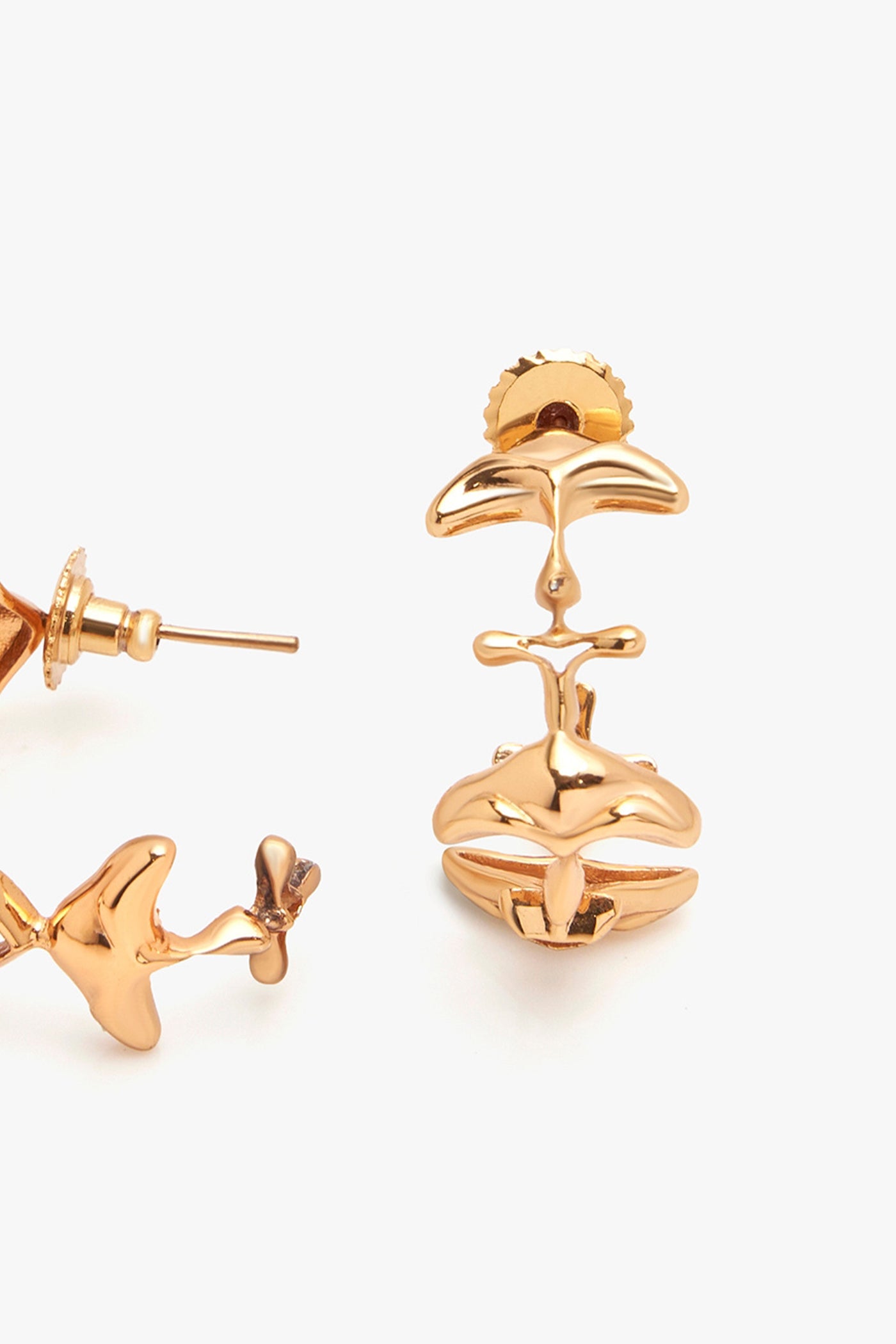 Outhouse The Shroom Hoop Earrings indian designer wear online shopping melange singapore