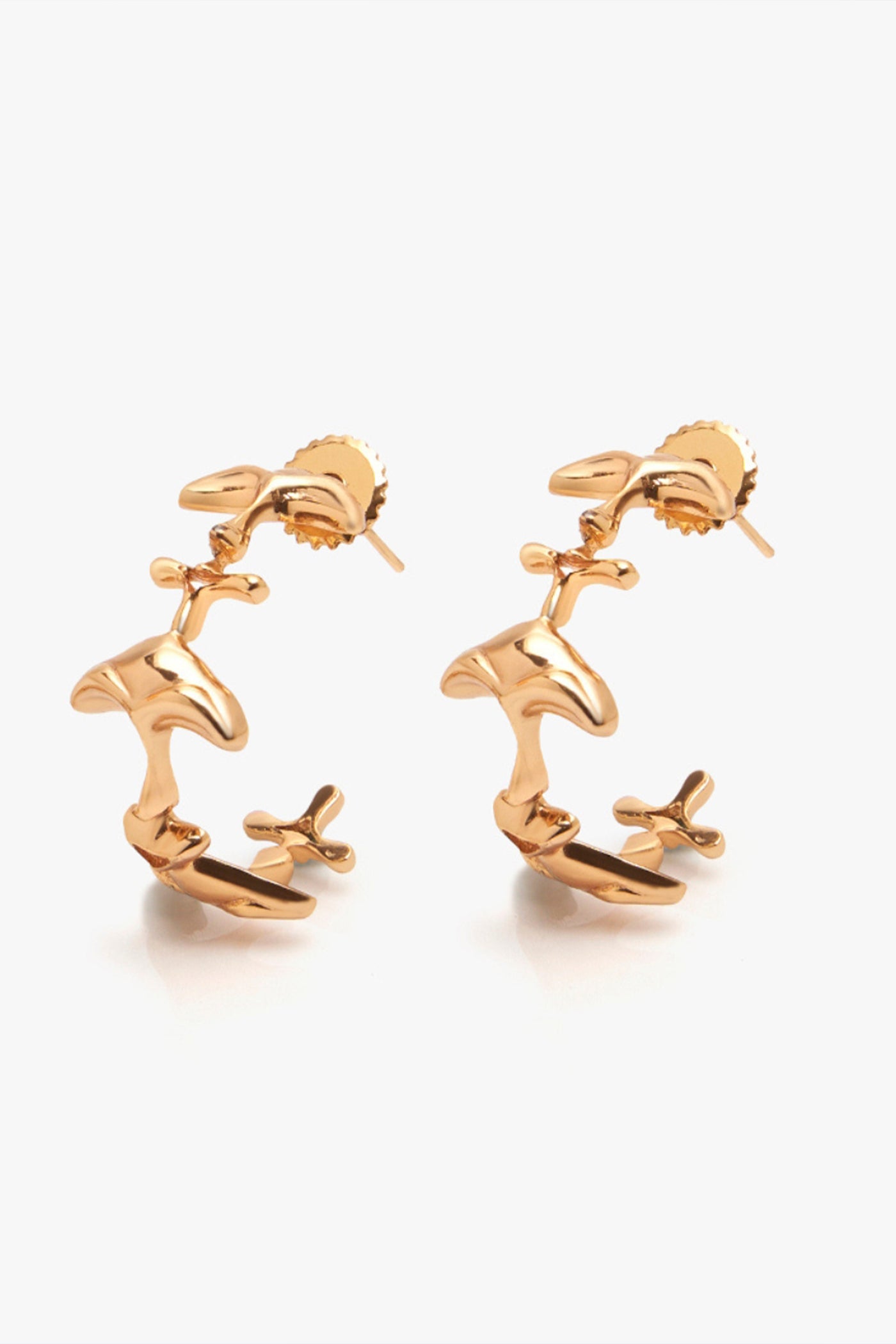 Outhouse The Shroom Hoop Earrings indian designer wear online shopping melange singapore