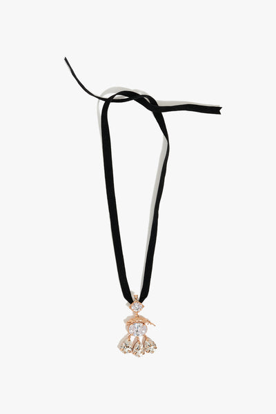 Outhous Velvet Lepeord Choker indian designer wear online shopping melange singapore 