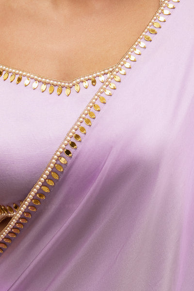 Papa Dont Preach Limelight Pre-stitched Saree Saree indian designer wear online shopping melange singapore