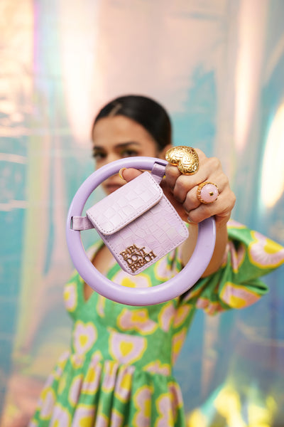 Papa Dont Preach Accessories Lavender Spidey indian designer wear online shopping melange singapore 