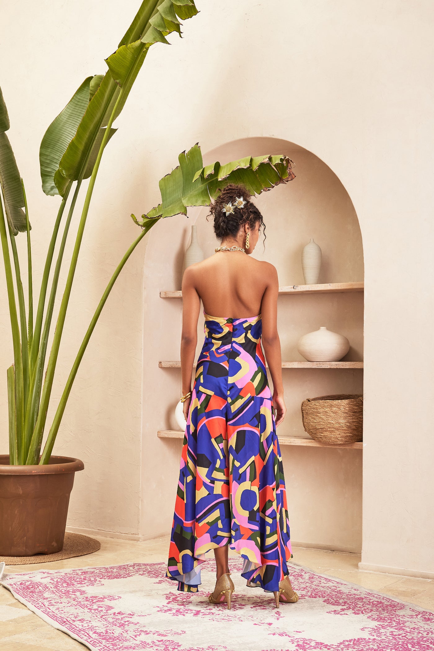 Papa dont preach Tylor Multi Colour Jumpsuit indian designer wear online shopping melange singapore 