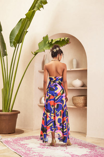 Papa dont preach Tylor Multi Colour Jumpsuit indian designer wear online shopping melange singapore 