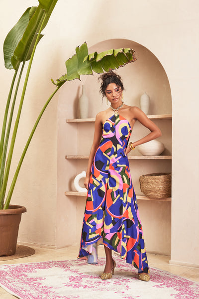 Papa dont preach Tylor Multi Colour Jumpsuit indian designer wear online shopping melange singapore 