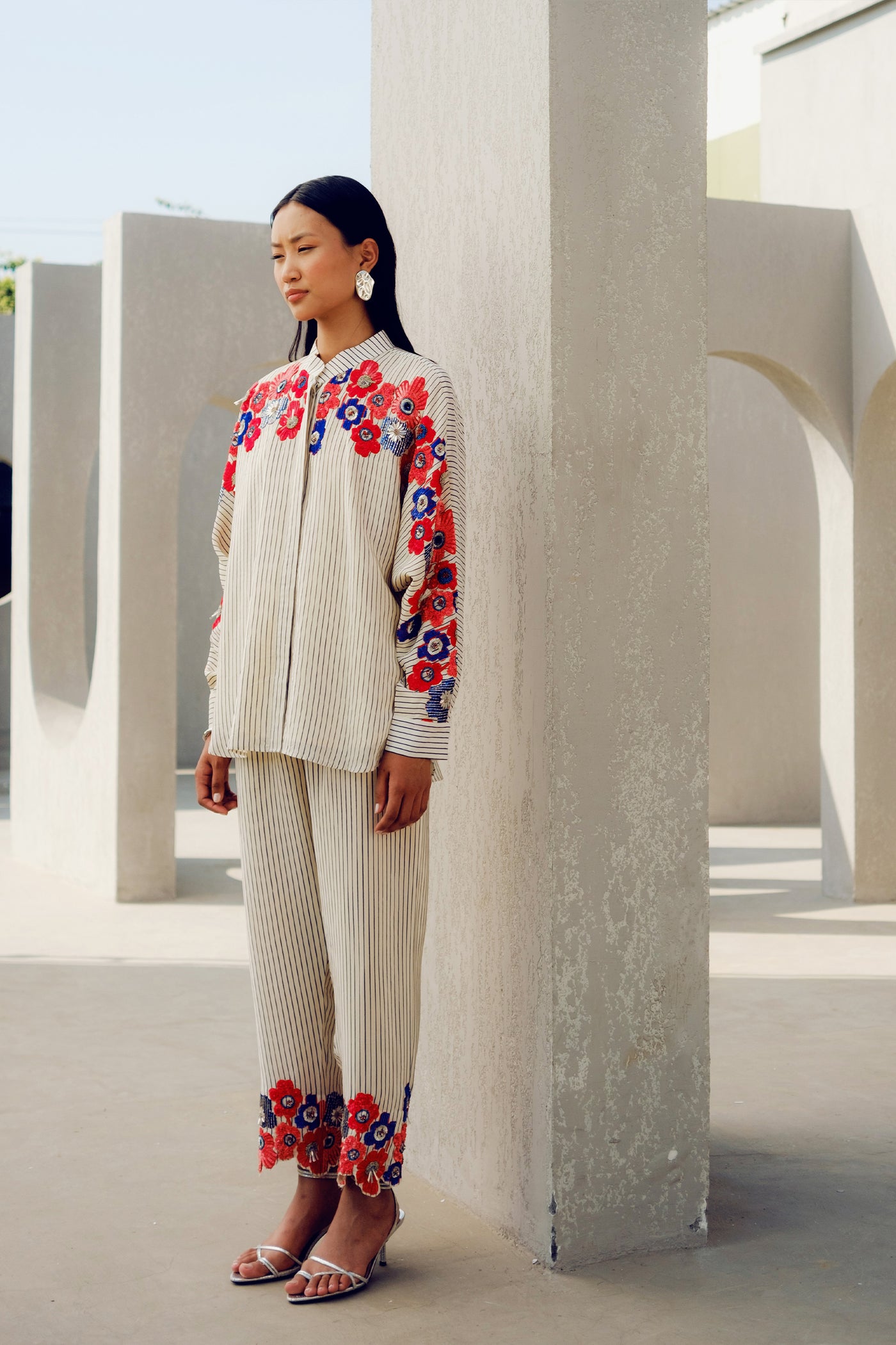 Pooja Rajgarhia Gupta Chloe Kimono Shirt indian designer wear online shopping melange singapore