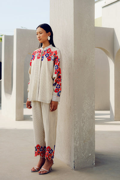 Pooja Rajgarhia Gupta Chloe Kimono Shirt indian designer wear online shopping melange singapore