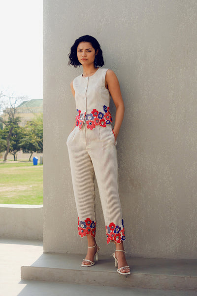 Pooja Rajgarhia Gupta Chloe Pants indian designer wear online shopping melange singapore