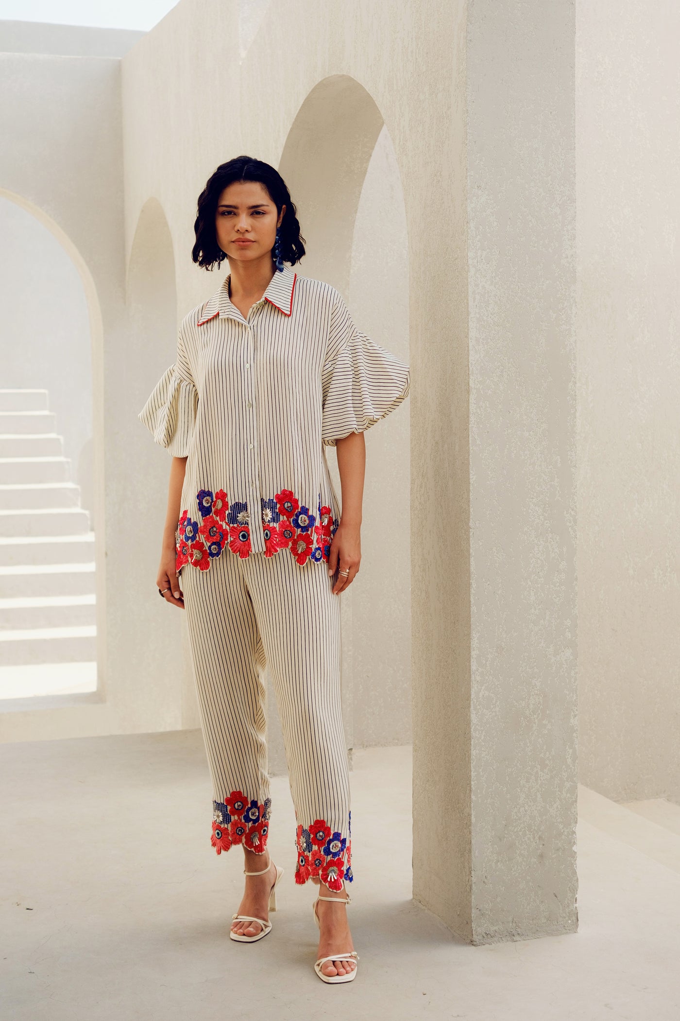 Pooja Rajgarhia Gupta Elise Shirt indian designer wear online shopping melange singapore