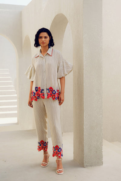 Pooja Rajgarhia Gupta Elise Shirt indian designer wear online shopping melange singapore