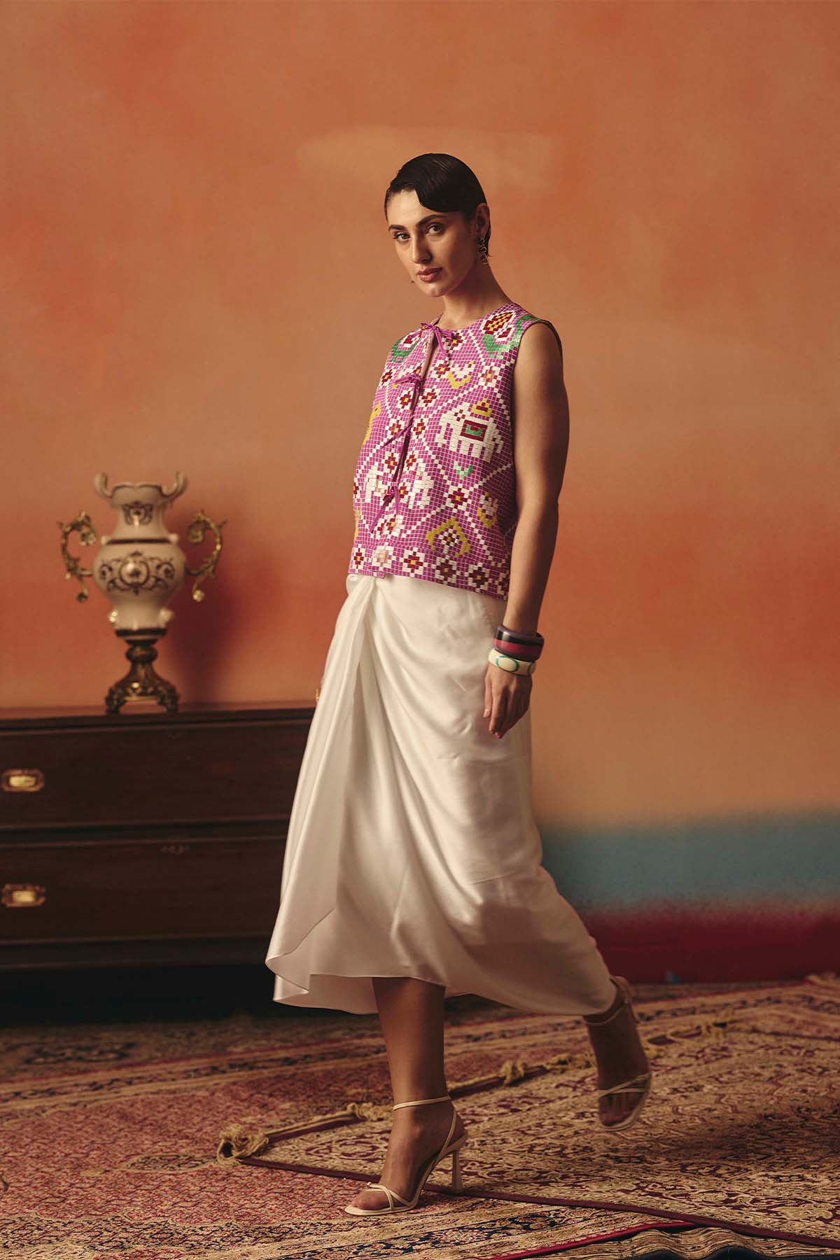 Pooja Rajgarhia Gupta Hansini Co Ord indian designer wear online shopping melange singapore 