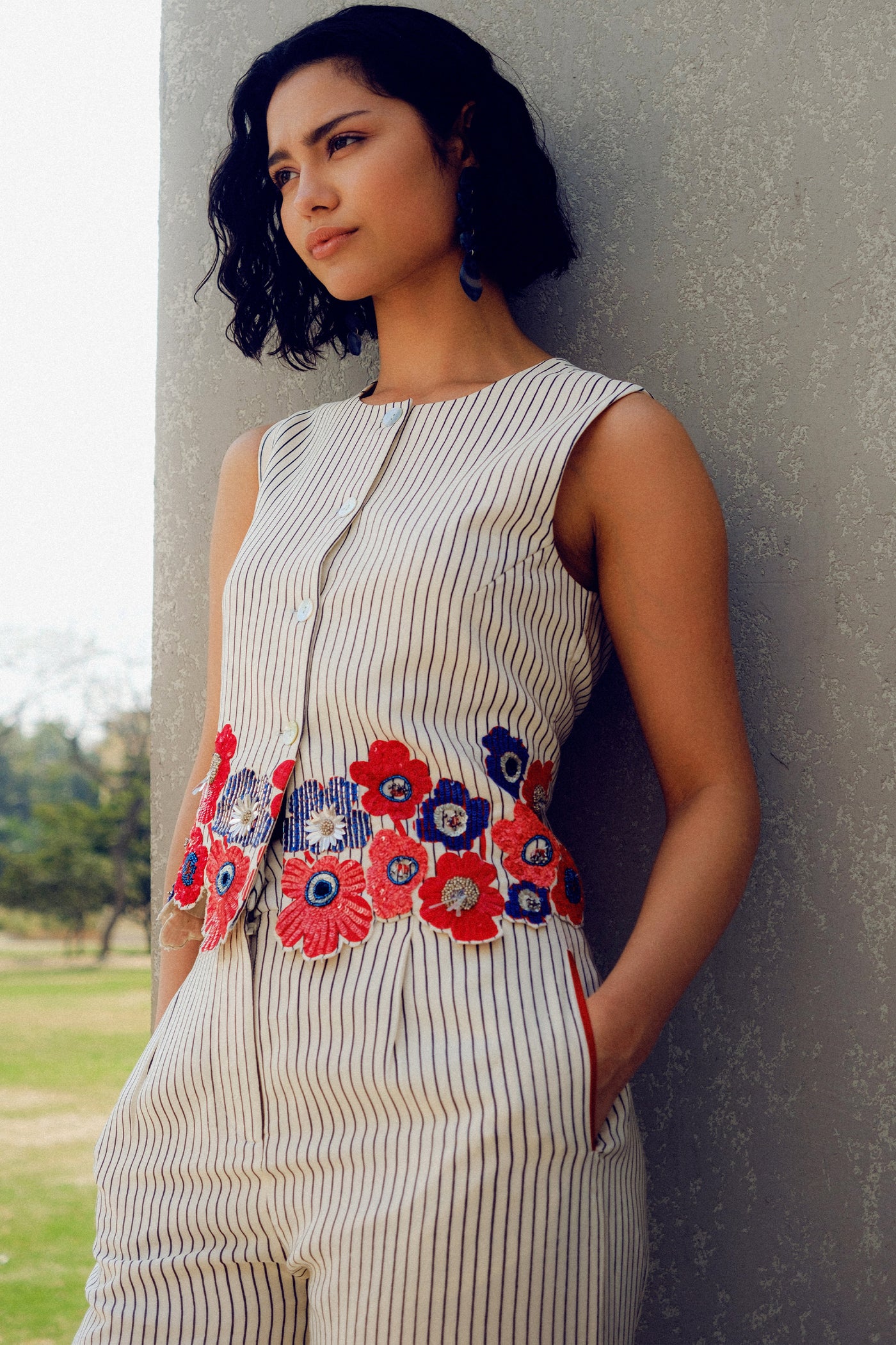 Pooja Rajgarhia Gupta Margot Co-ord Set indian designer wear online shopping melange singapore