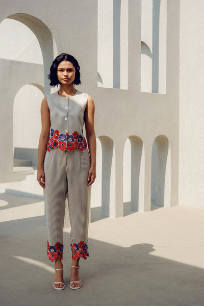Pooja Rajgarhia Gupta Margot Co-ord Set indian designer wear online shopping melange singapore
