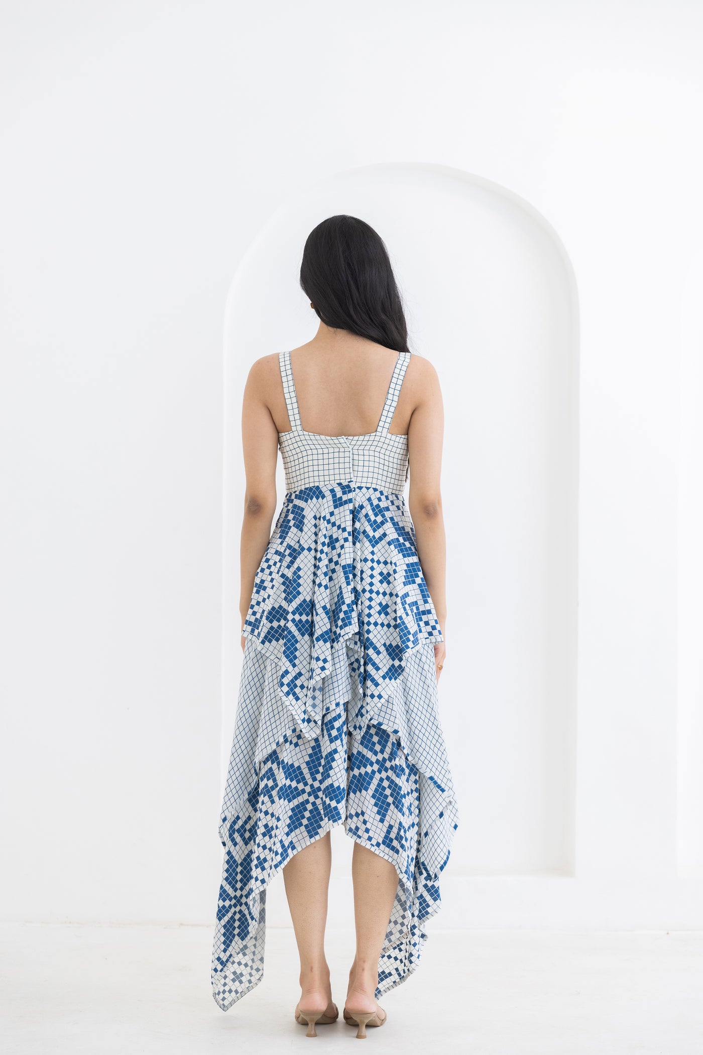Pooja Rajgarhia Gupta Matrix Dress indian designer wear online shopping melange singapore