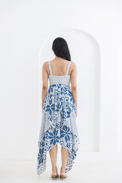Pooja Rajgarhia Gupta Matrix Dress indian designer wear online shopping melange singapore
