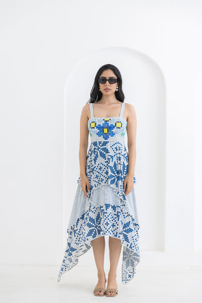 Pooja Rajgarhia Gupta Matrix Dress indian designer wear online shopping melange singapore