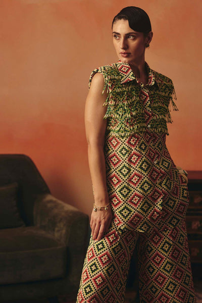 Pooja Rajgarhia Gupta Mayuri Co Ord indian designer wear online shopping melange singapore 