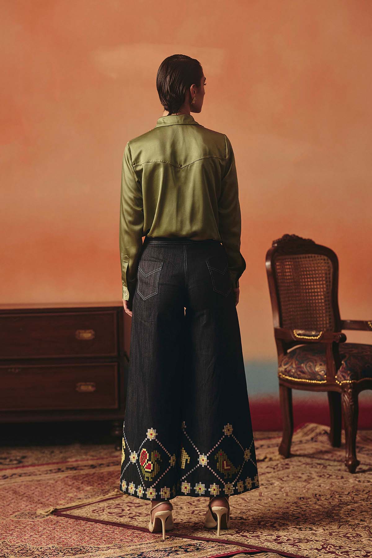 Pooja Rajgarhia Gupta Mithu Pants indian designer wear online shopping melange singapore 