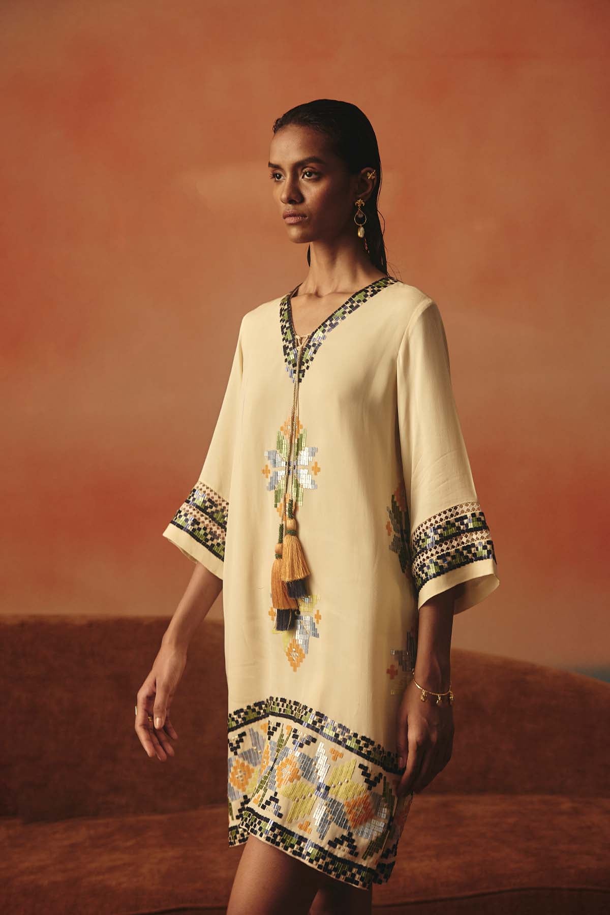 Pooja Rajgarhia Gupta Padma Dress indian designer wear online shopping melange singapore 