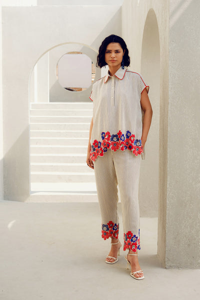 Pooja Rajgarhia Gupta Sylvie Shirt indian designer wear online shopping melange singapore