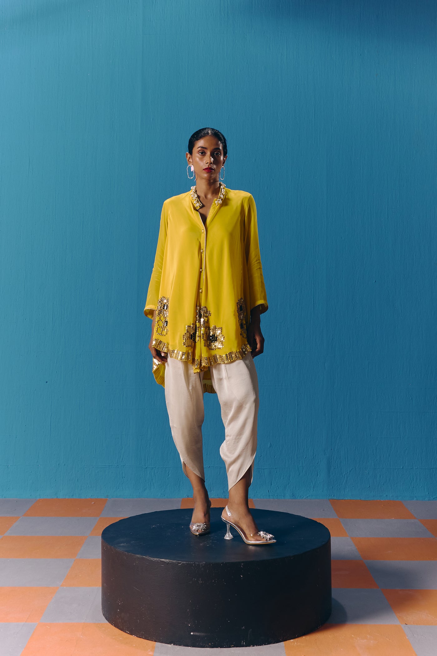 Pooja Rajgarhia Gupta The Dawn Kurta Set indian designer wear online shopping melange singapore