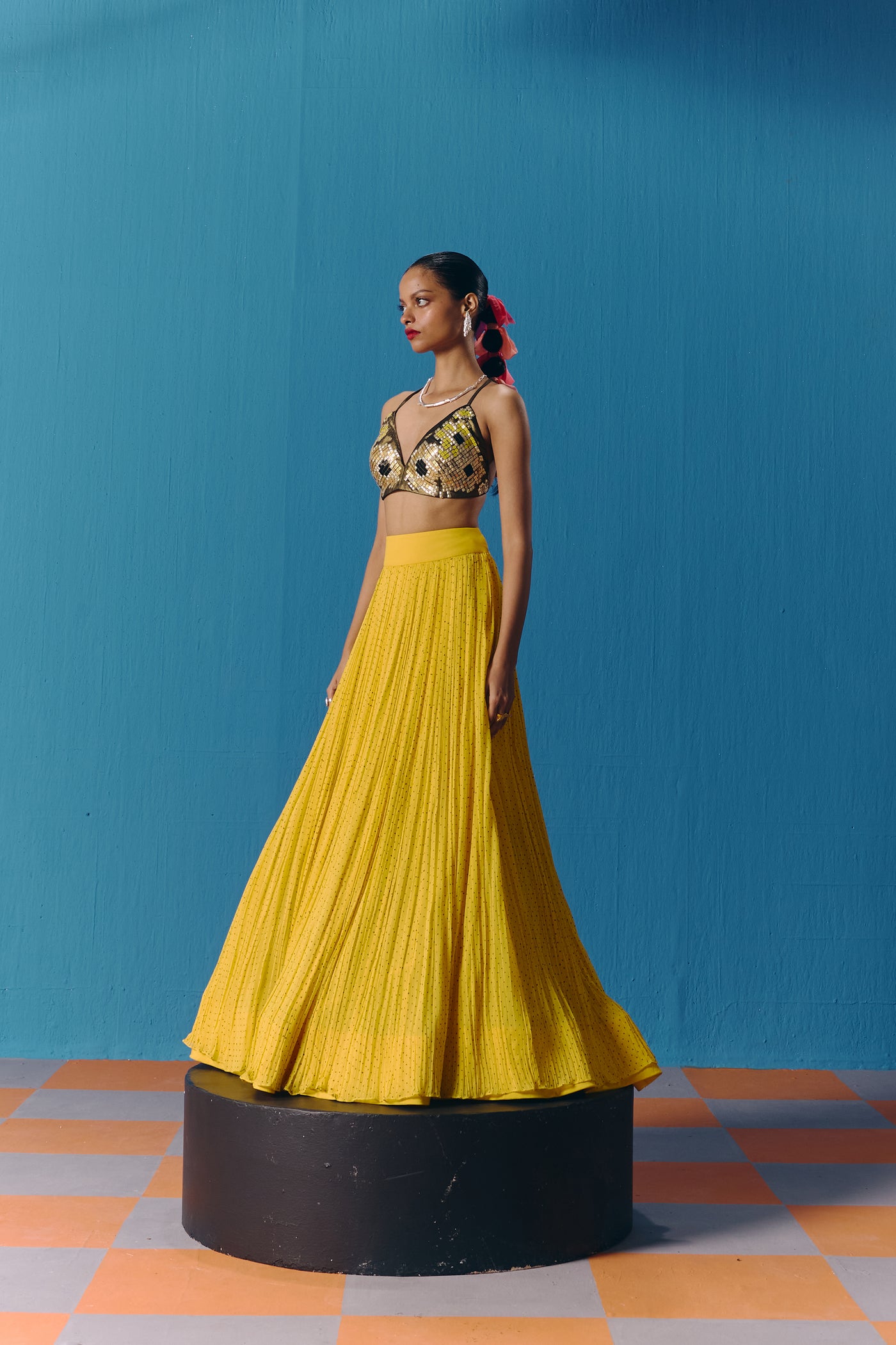 Pooja Rajgarhia Gupta The Sunlit Lehenga Set indian designer wear online shopping melange singapore

