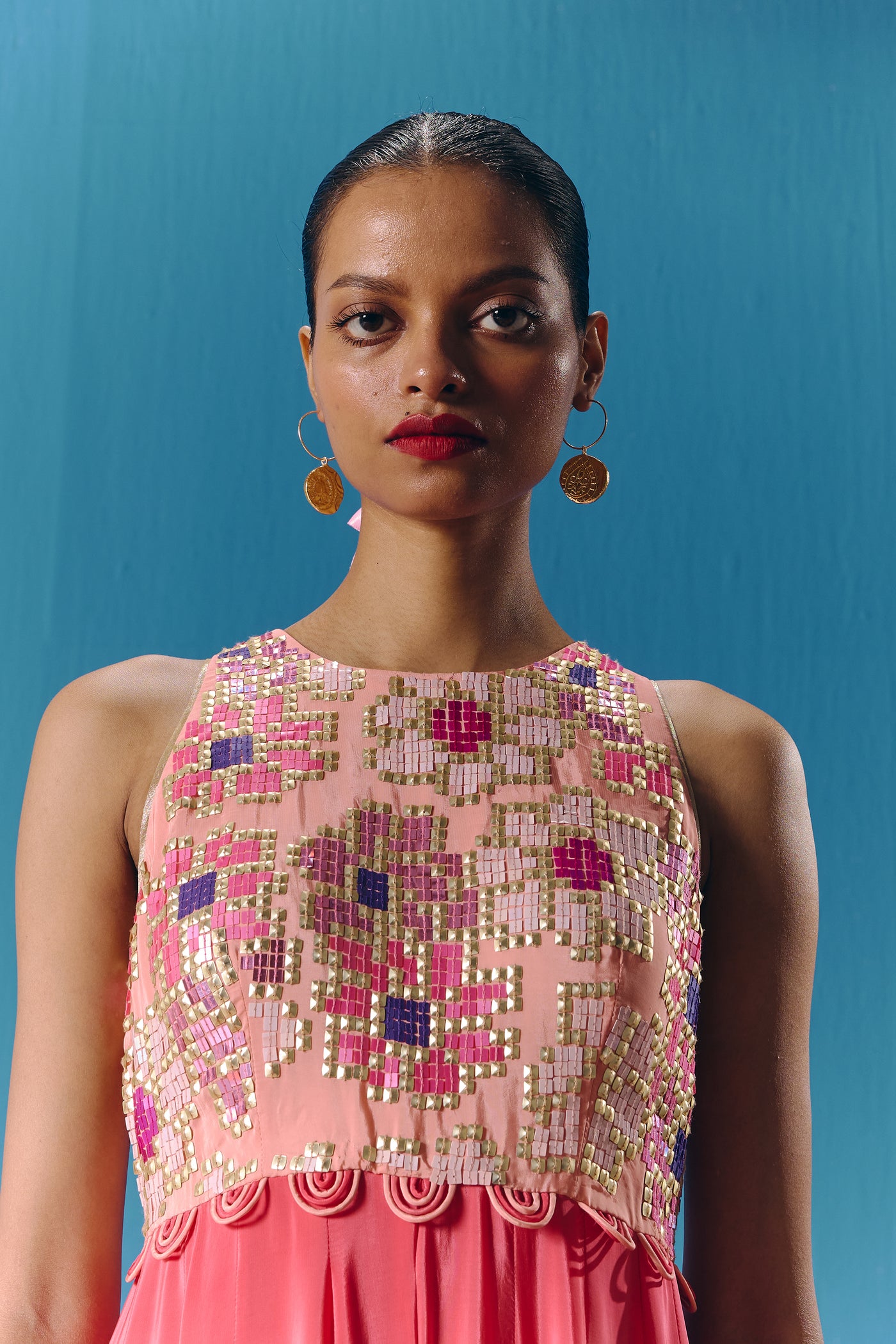 Pooja Rajgarhia Gupta The Twilight Jumpsuit indian designer wear online shopping melange singapore