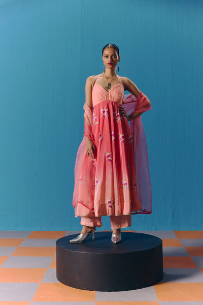 Pooja Rajgarhia Gupta The Twinkle Anarkali indian designer wear online shopping melange singapore