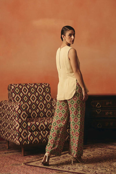 Pooja Rajgarhia Gupta Tota Maina Co Ord indian designer wear online shopping melange singapore 
