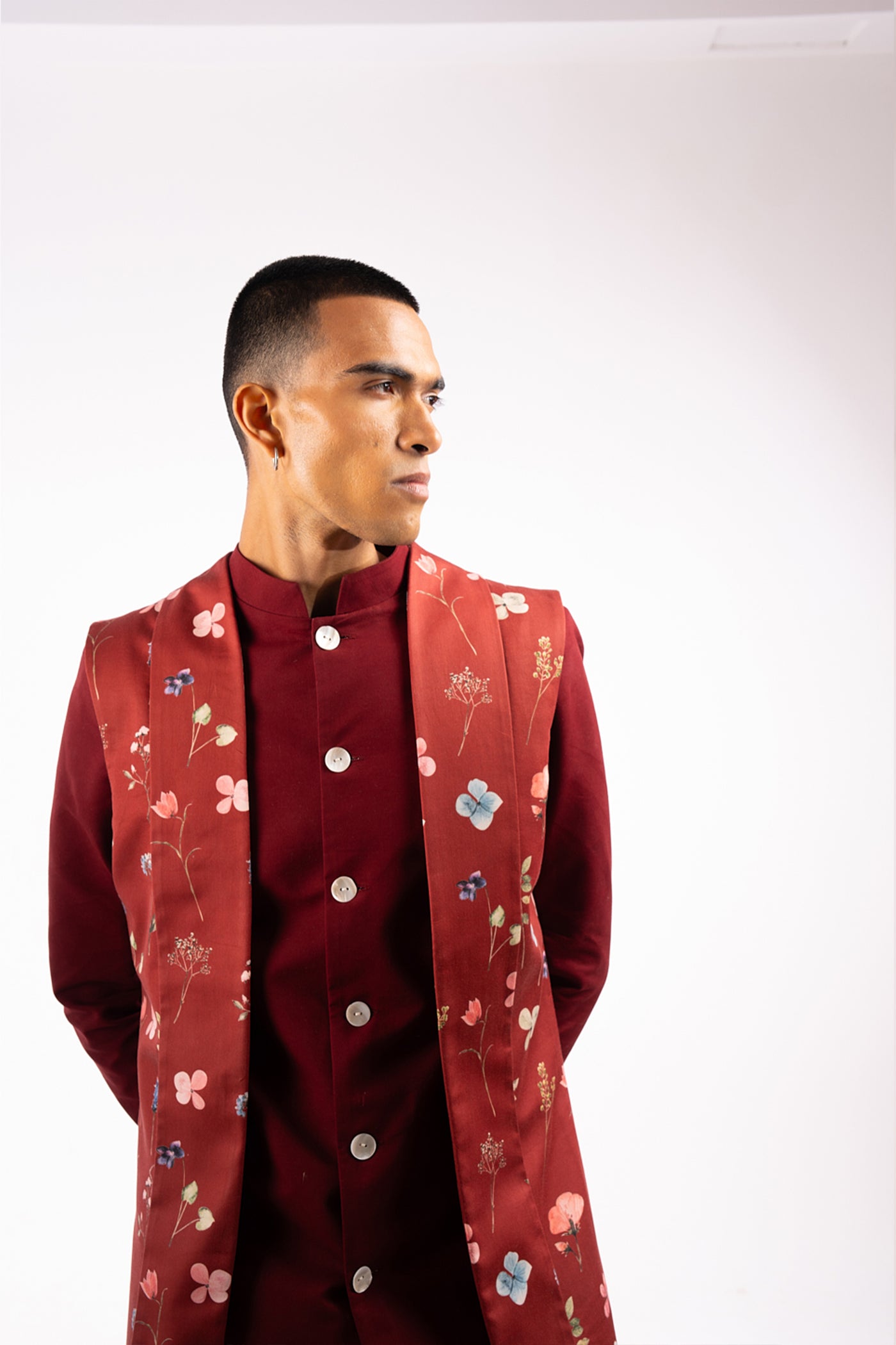 Project Bandi Blaze Mila Bandhgala Set indian designer wear online shopping melange singapore