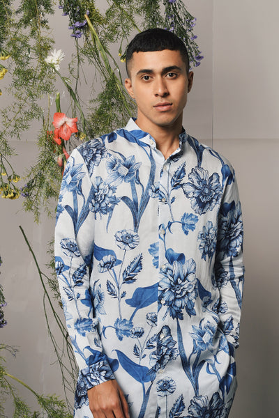 Project Bandi Blue Brava Kp indian designer wear online shopping melange singapore