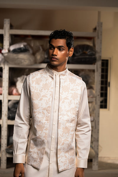 Project Bandi Khwab Bandi With Matching Kurta Pajama Set indian designer wear online shopping melange singapore
