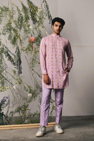 Project Bandi Lilac Riviera Kp indian designer wear online shopping melange singapore