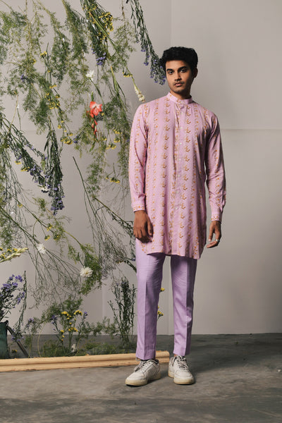 Project Bandi Lilac Riviera Kp indian designer wear online shopping melange singapore