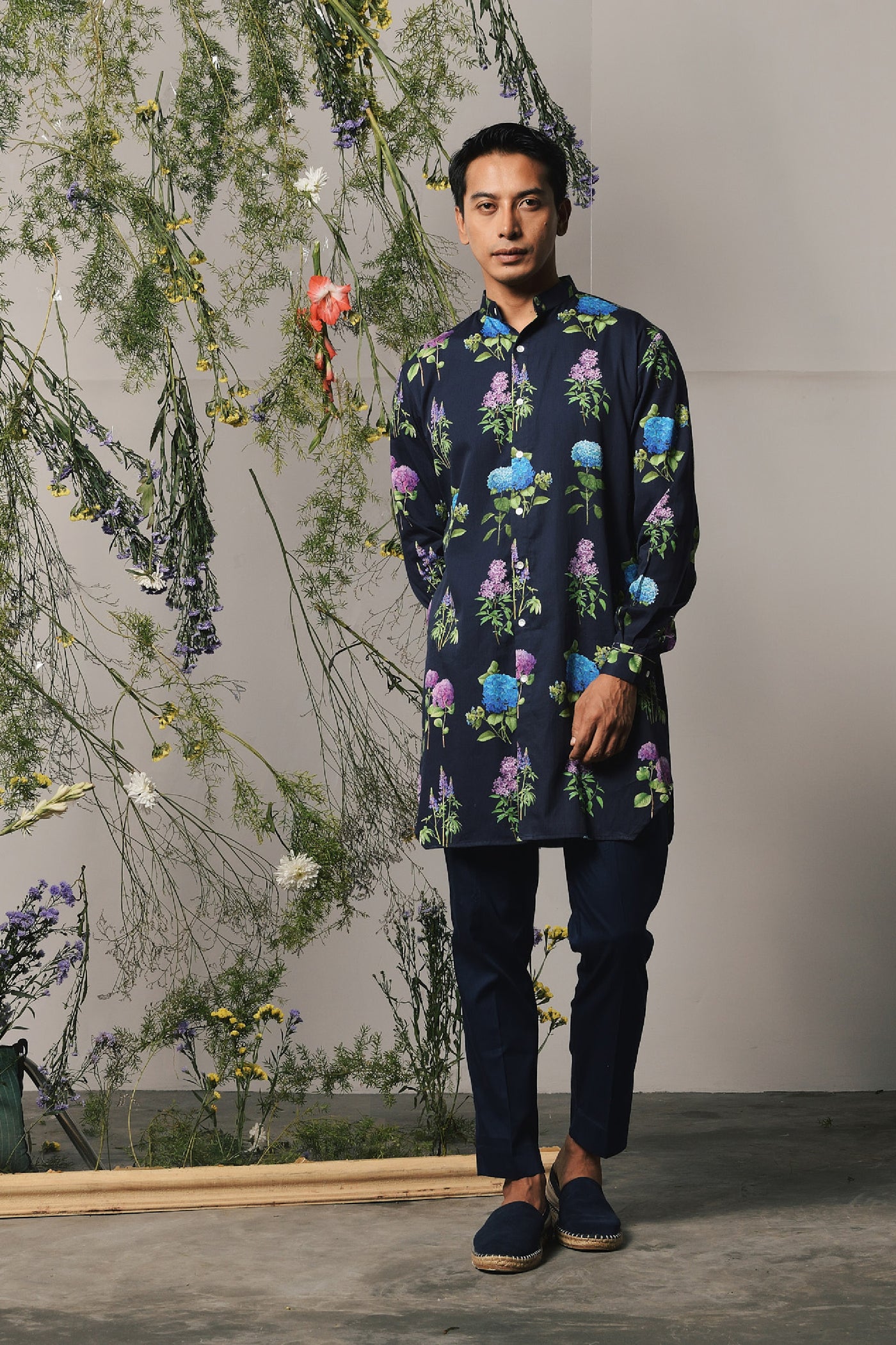 Project Bandi Midnight Due Kp indian designer wear online shopping melange singapore