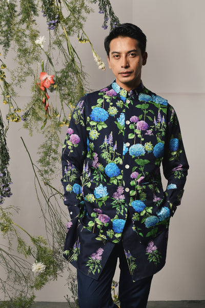Project Bandi Midnight Milano Bandi indian designer wear online shopping melange singapore