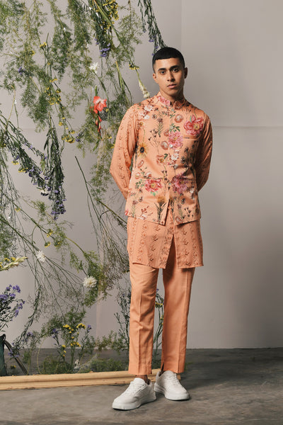 Project Bandi Peach Roma Bandi indian designer wear online shopping melange singapore