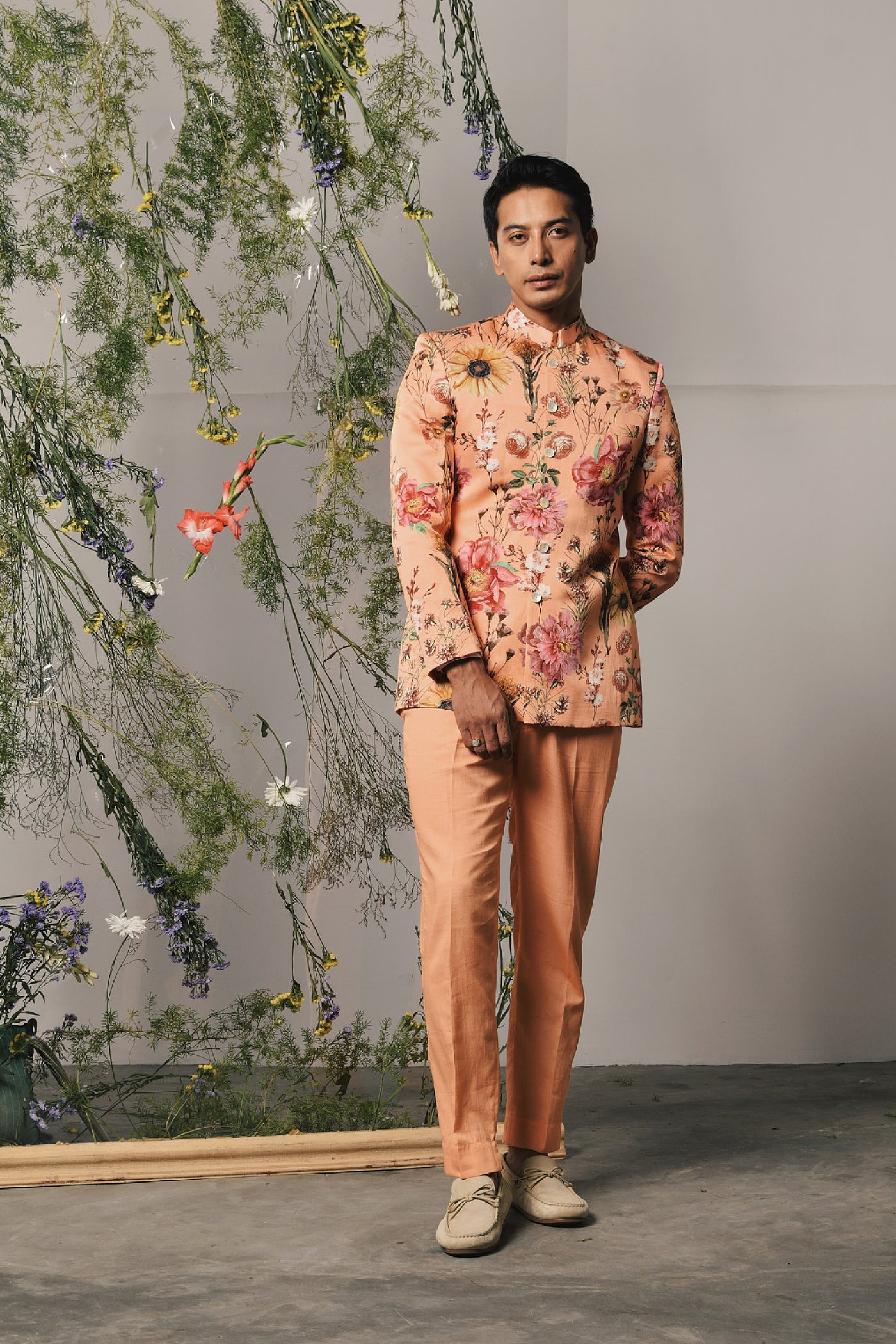Project Bandi Peach Roma Bg indian designer wear online shopping melange singapore