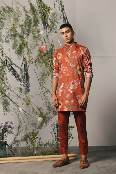 Project Bandi Red Roma Kp indian designer wear online shopping melange singapore