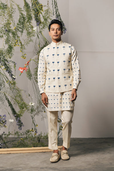 Project Bandi Royal Palma Embroidered Bandi indian designer wear online shopping melange singapore