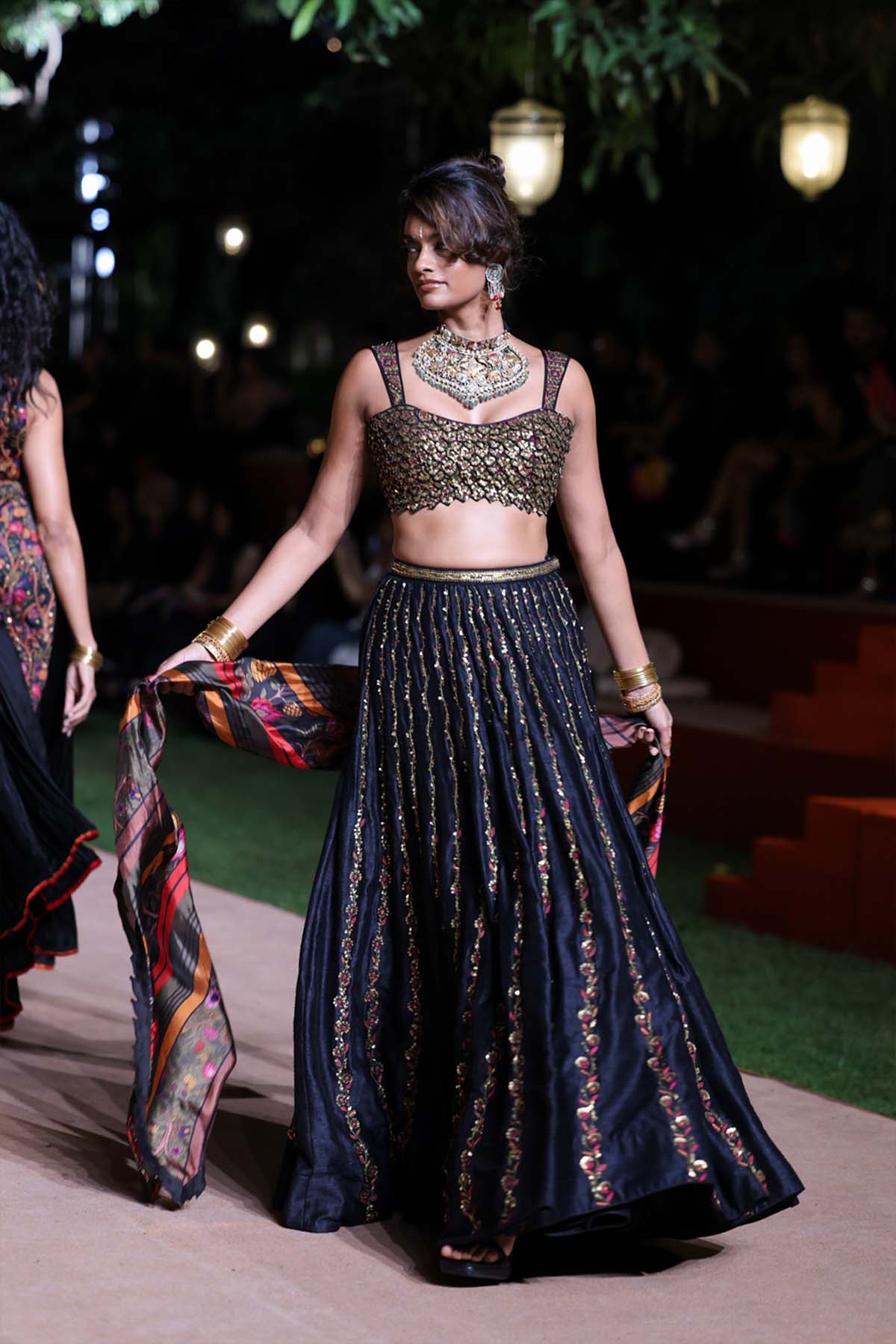 Punit Balana Amer Lehenga Set indian designer wear online shopping melange singapore 