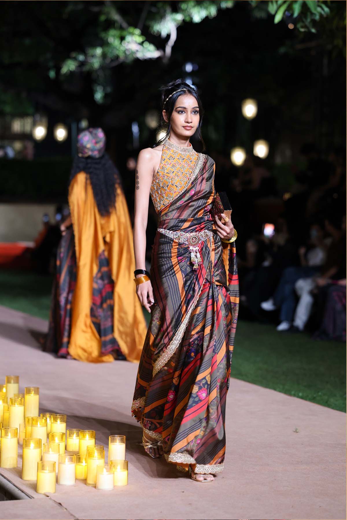 Punit Balana Amer Saree Set indian designer wear online shopping melange singapore 