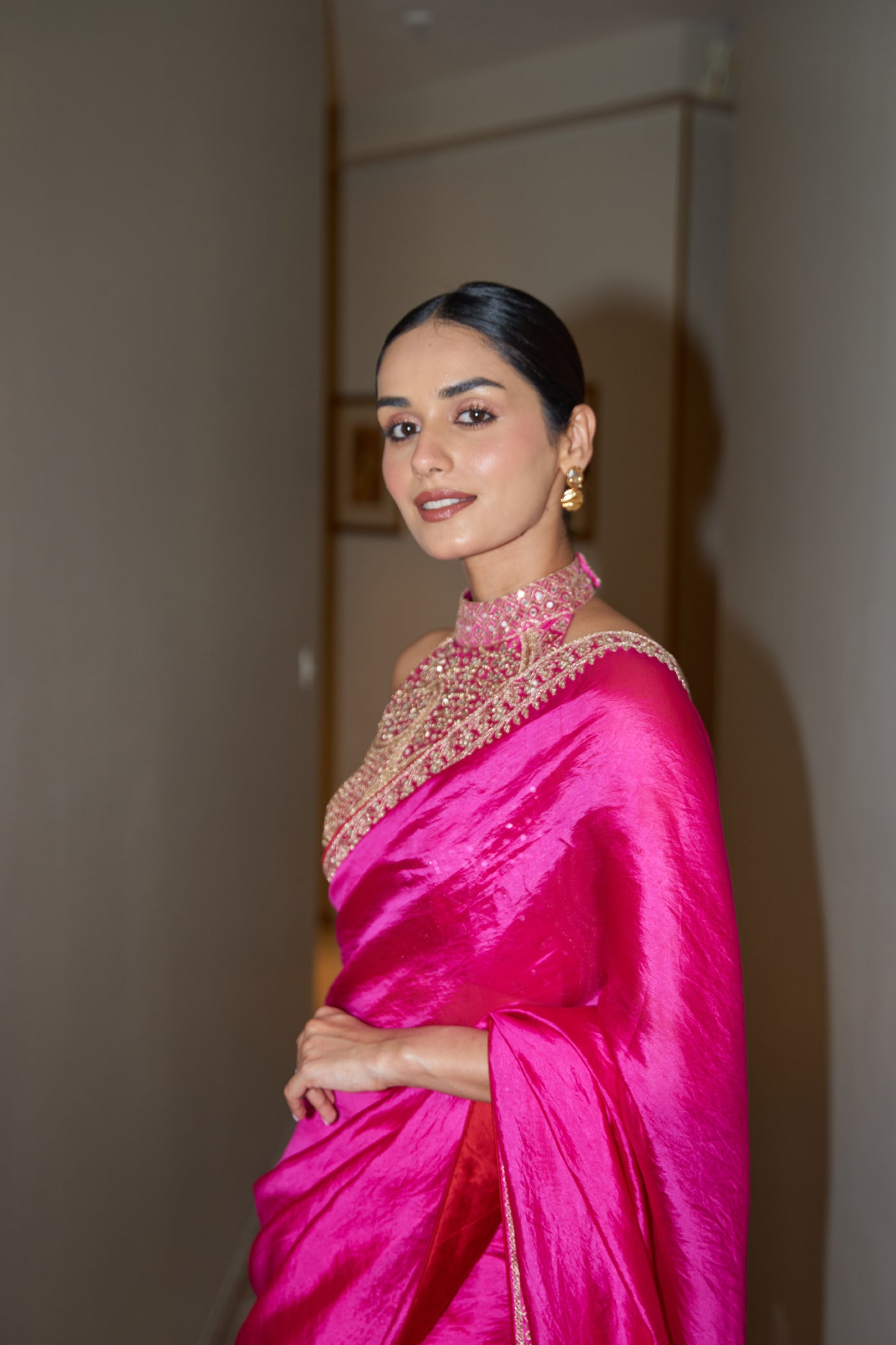 Punit Balana Classic Embroidered Saree Set indian designer wear online shopping melange singapore