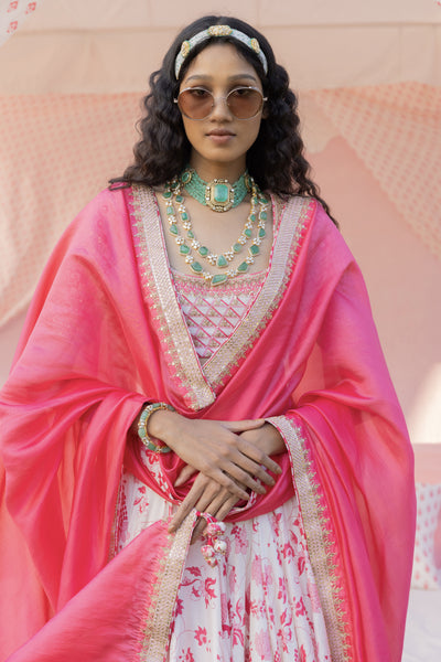 Punit Balana Classic Lehenga Set indian designer wear online shopping melange singapore